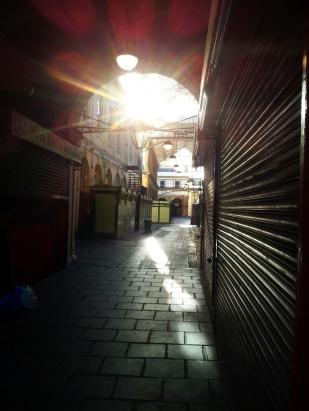 Covered shops at St Nicholas Market