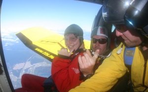 Me Skydiving in NZ 2011 